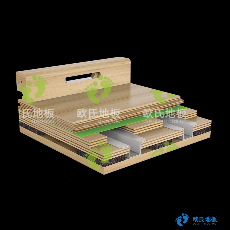 运动木地板生产加工工艺-杨柏林