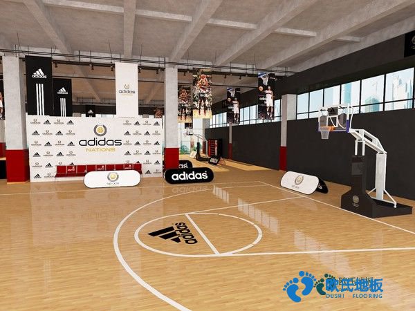 学校篮球木地板施工步骤